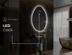 Irregular Mirror LED Lighted decorative design U221 #8