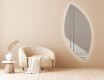 Irregular Mirror LED Lighted decorative design L221 #4