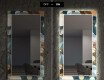 Backlit Decorative Mirror For The Hallway - Ball #7