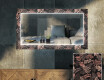 Backlit Decorative Mirror For The Living Room - Jungle