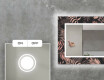 Backlit Decorative Mirror For The Living Room - Jungle #4