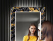 Backlit Decorative Mirror For The Hallway - Autumn Jungle #12
