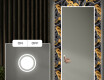 Backlit Decorative Mirror For The Hallway - Autumn Jungle #4