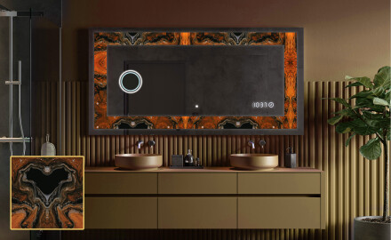 Backlit Decorative Mirror - Mosaic Dreams