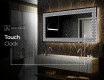 Backlit Decorative Mirror - Geometric Symphony #4
