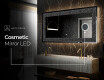 Backlit Decorative Mirror - Dark Elegance #6