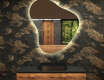 Irregular Mirror LED Lighted decorative design V221
