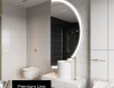 Semi-Circular Mirror with LED illumination A222 #4