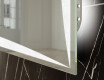 Long wall hallway mirror backlit LED L77 #8