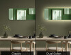 Rounded ornate mirror on wall L171 #9